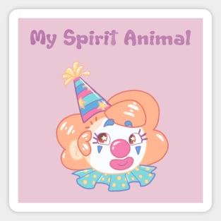 Inner Spirit Clown Magnet